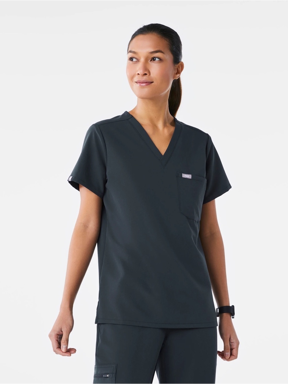 FIGS Catarina One-Pocket Scrub Top In Dark Harbor Size XXL Healthcare